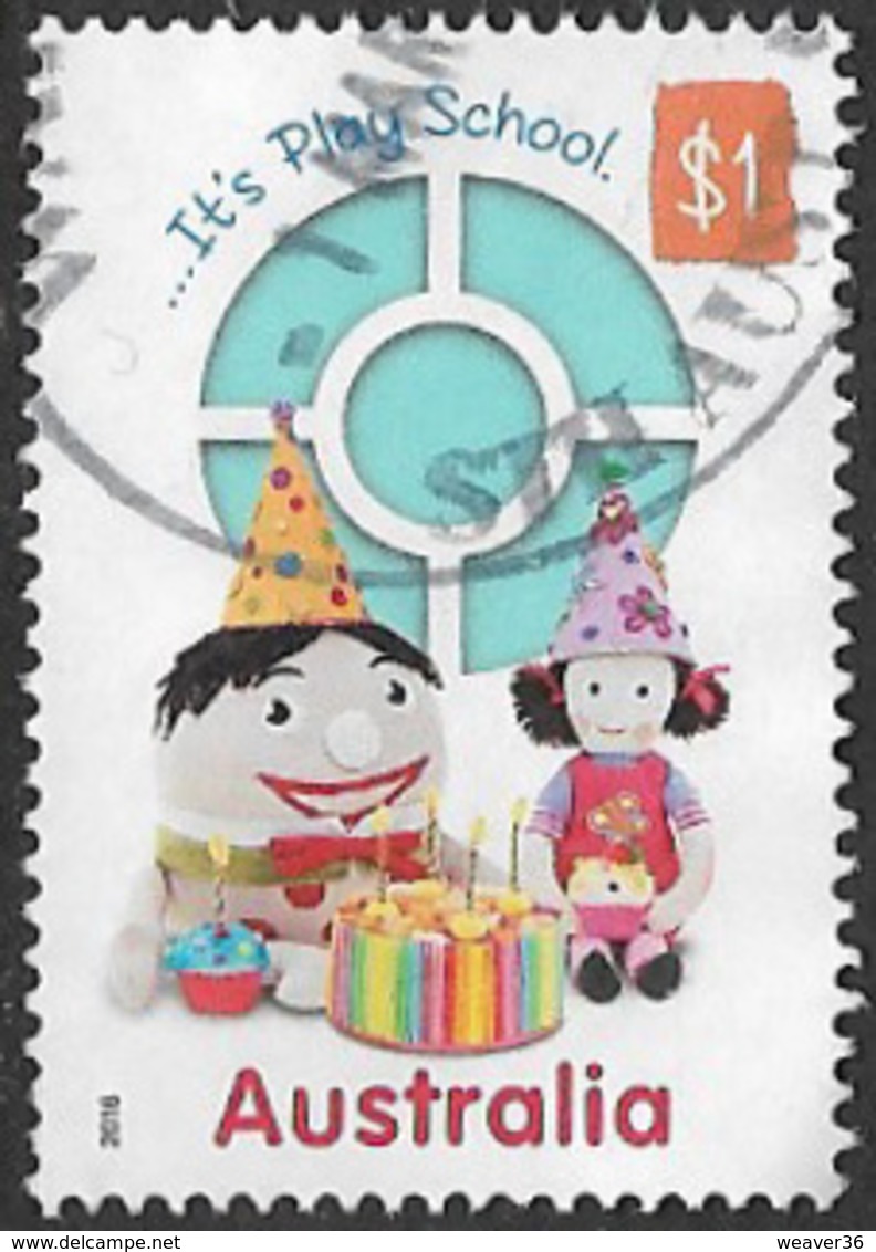 Australia 2016 50 Years Of Play School $1 Sheet Stamp Good/fine Used [37/31133/ND] - Used Stamps