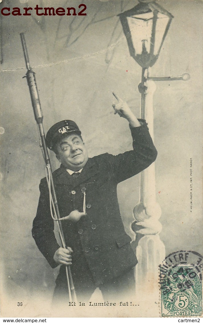 " ET LA LUMIERE FUT ! " ALLUMEUR DE LAMPADAIRE METIER PARISIEN GAZ - Artisanry In Paris