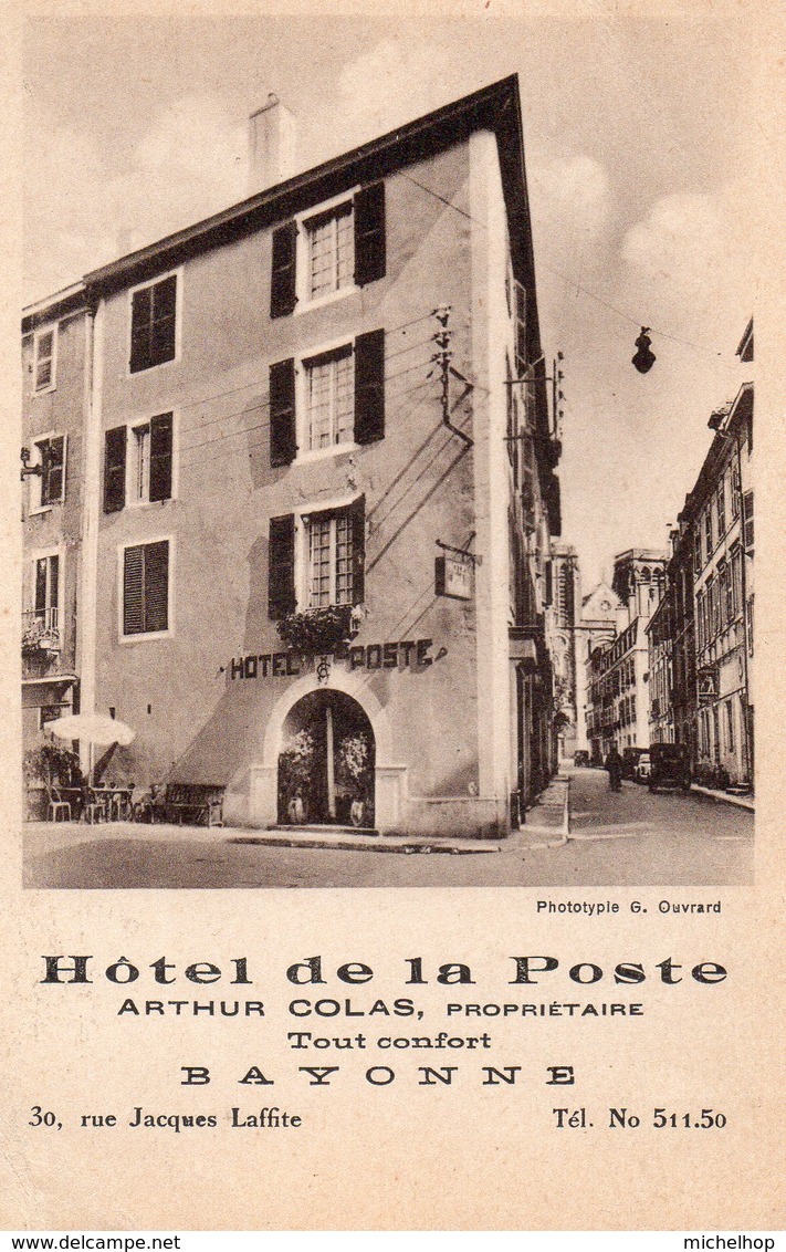 BAYONNE - Hôtel De La Poste - Bayonne