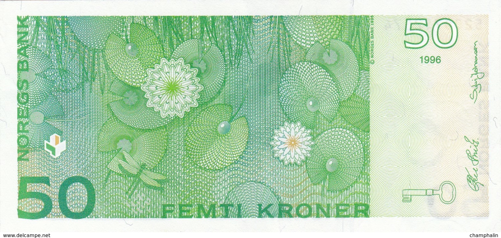 Norvège - Billet De 50 Kroner - 1996 - Peter Christen Asbjornsen - Norvège