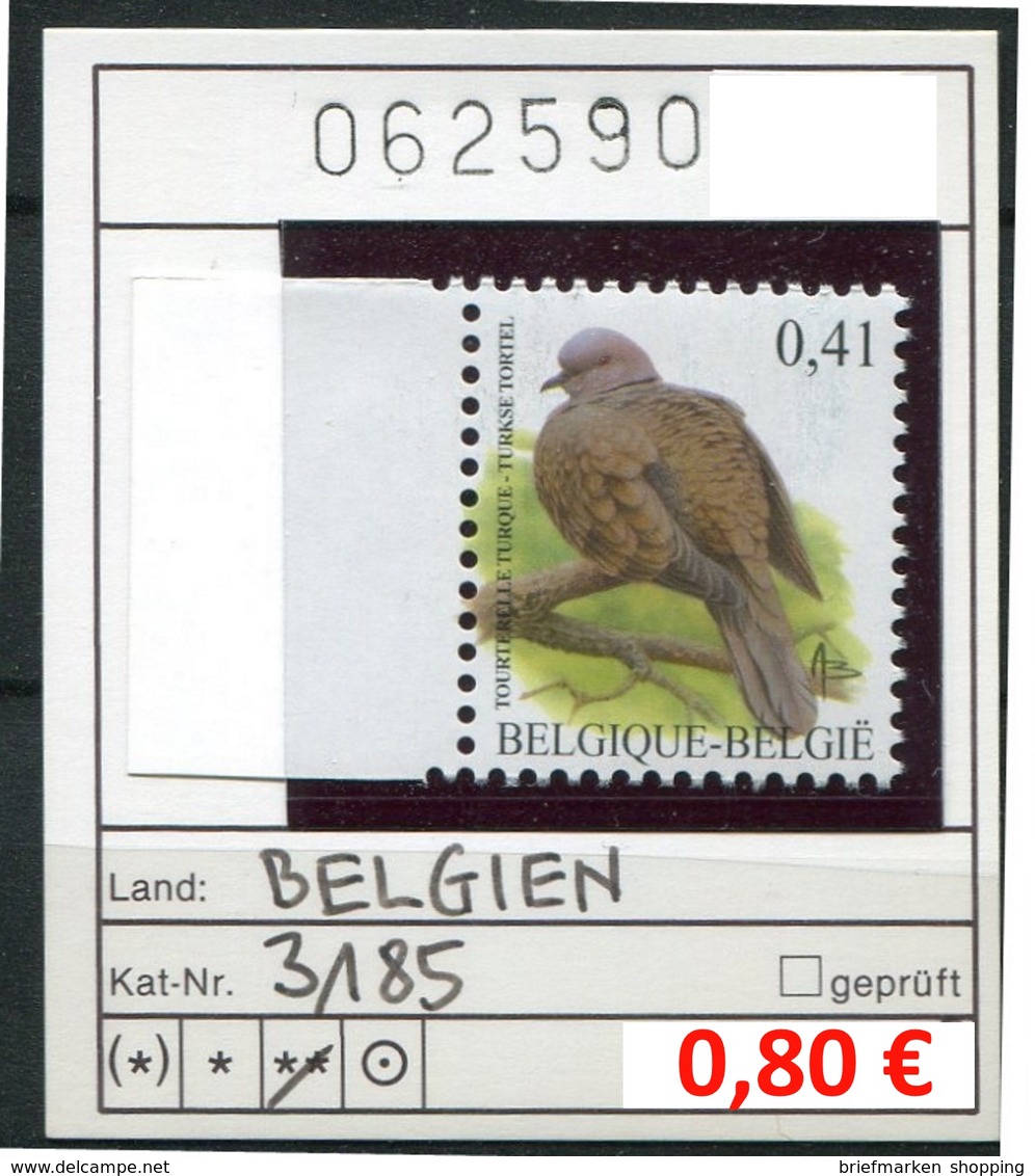 Buzin - Belgien - Belgique - Belgium - Belgie - Michel 3185  - Vögel Oiseaux Birds -  - ** Mnh Neuf Postfris - 1985-.. Pájaros (Buzin)