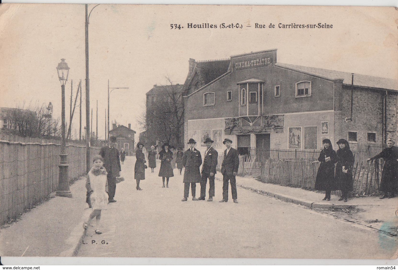 HOUILLES-RUE DE CARRIERES SUR SEINE - Houilles