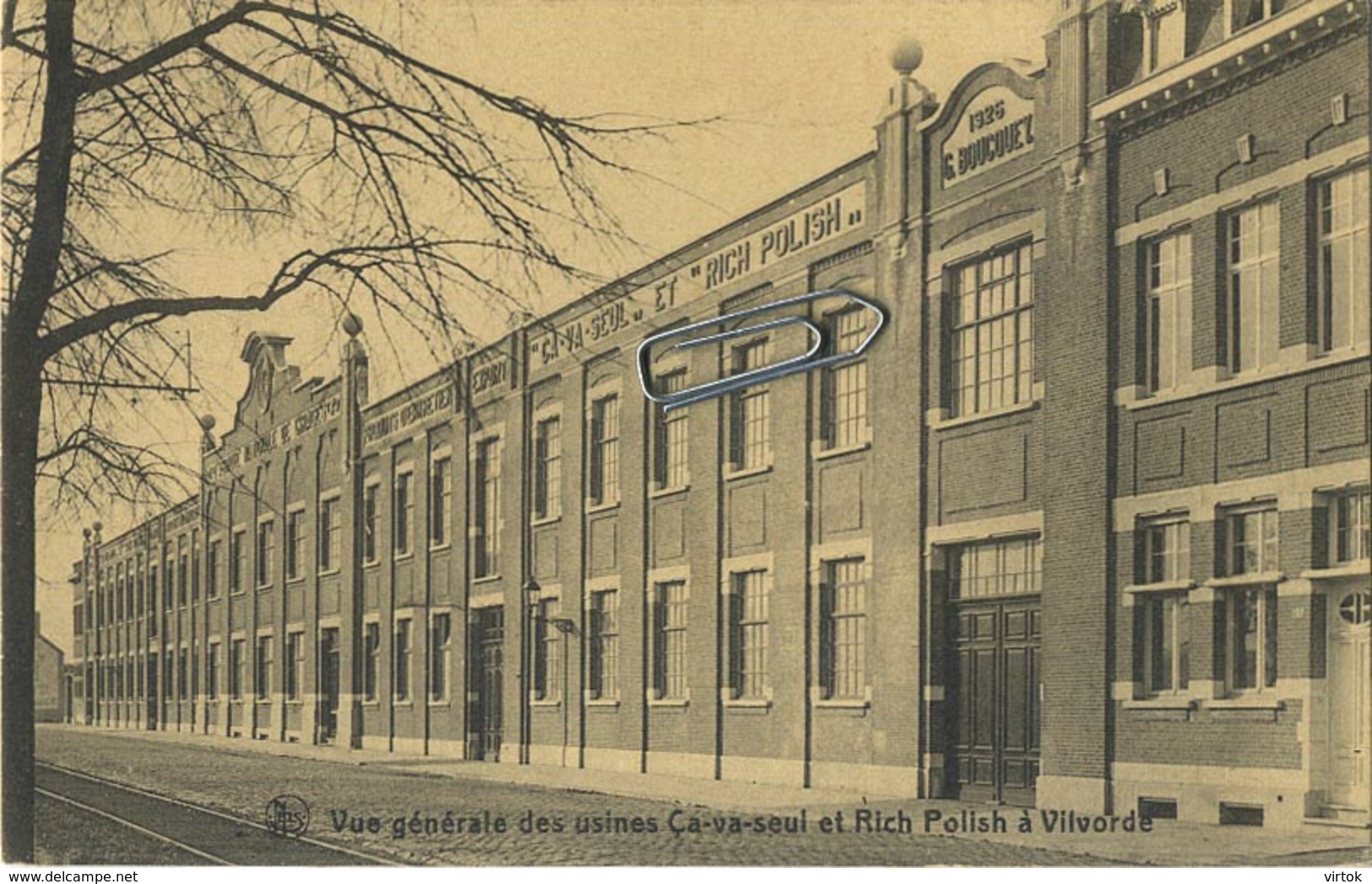 Vilvoorde - Vilvorde :  Vue Générale Des Usines Ca-Va-Seul Et Rich Polish  (  2 Scans ) Agent  Leignon - Vilvoorde