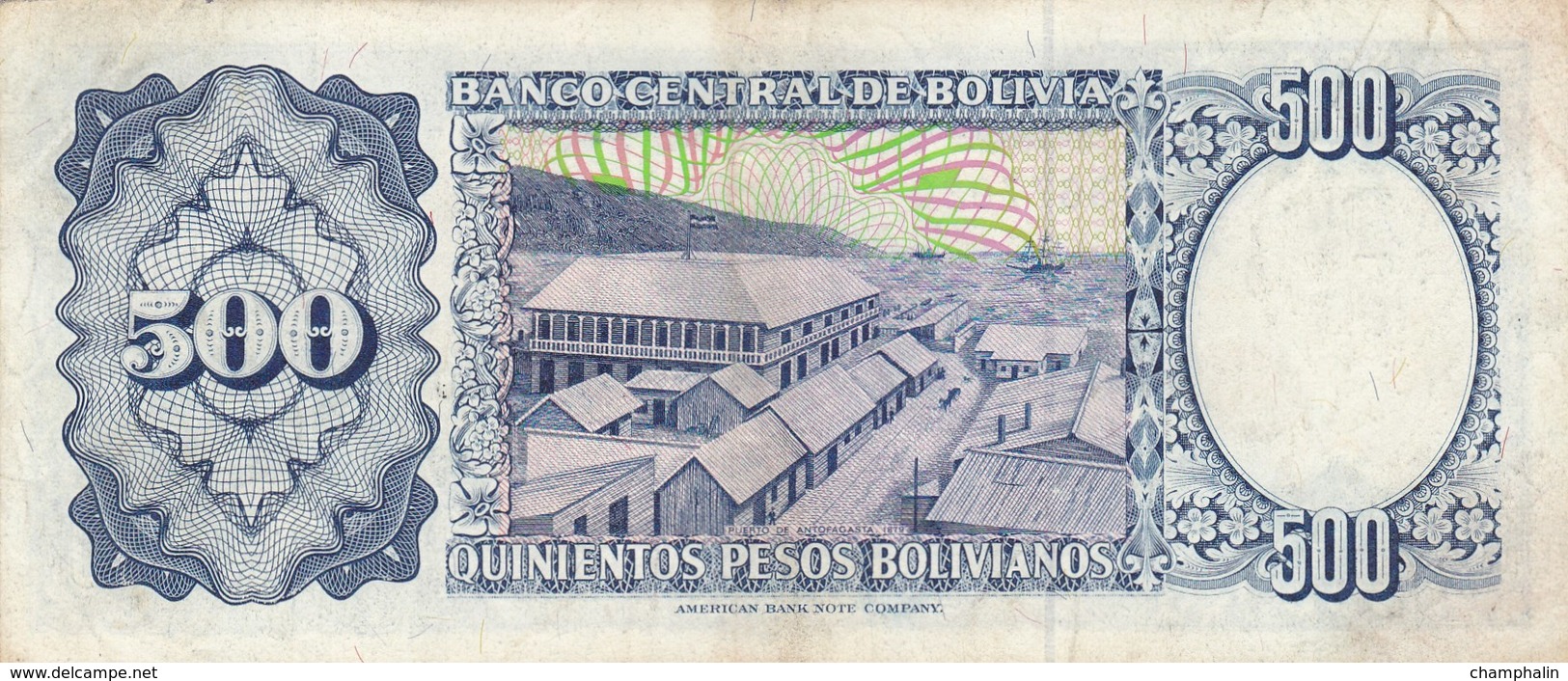 Bolivie - Billet De 500 Bolivianos - Avaroa - 1er Juin 1981 - Bolivia