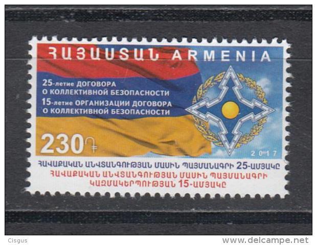 Armenia Armenien 2017 Mi.1039 25th Anniversary Of The Collective Security Treaty - Armenien