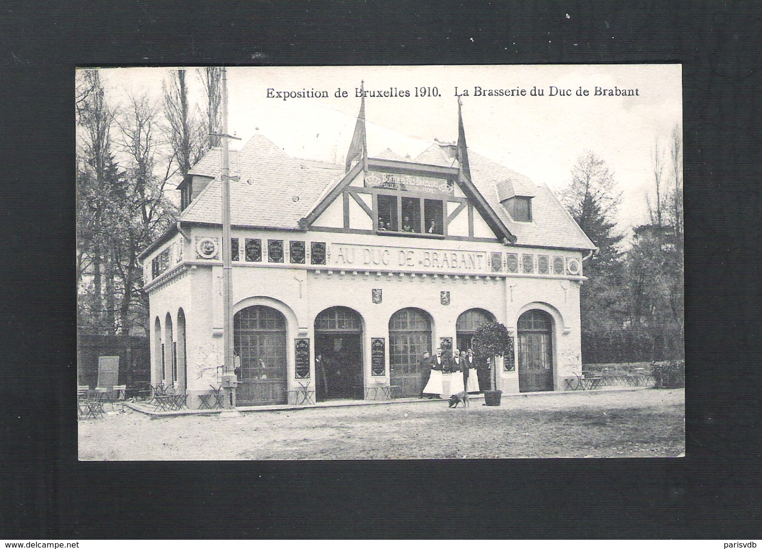 BRUSSEL - EXPOSITION DE BRUXELLES 1910 - LA BRASSERIE DU DUC DE BRABANT - 1910 (12.308) - Universal Exhibitions