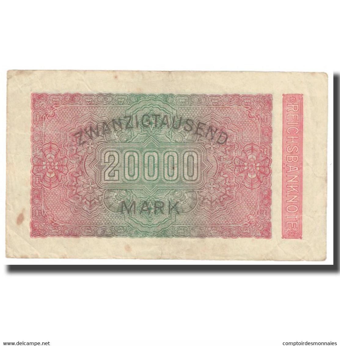 Billet, Allemagne, 20,000 Mark, 1923, 1923-02-20, KM:85a, TB+ - 20000 Mark