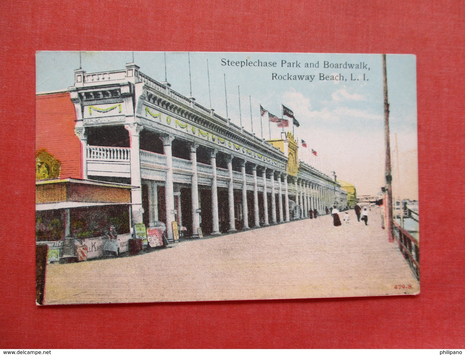 Steeplechase Park & Boardwalk  Rockaway Beach  New York > Long Island         Ref 3408 - Long Island