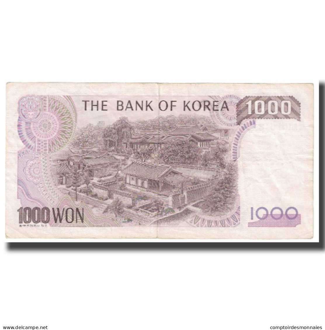 Billet, South Korea, 1000 Won, KM:44, SUP - Corée Du Sud