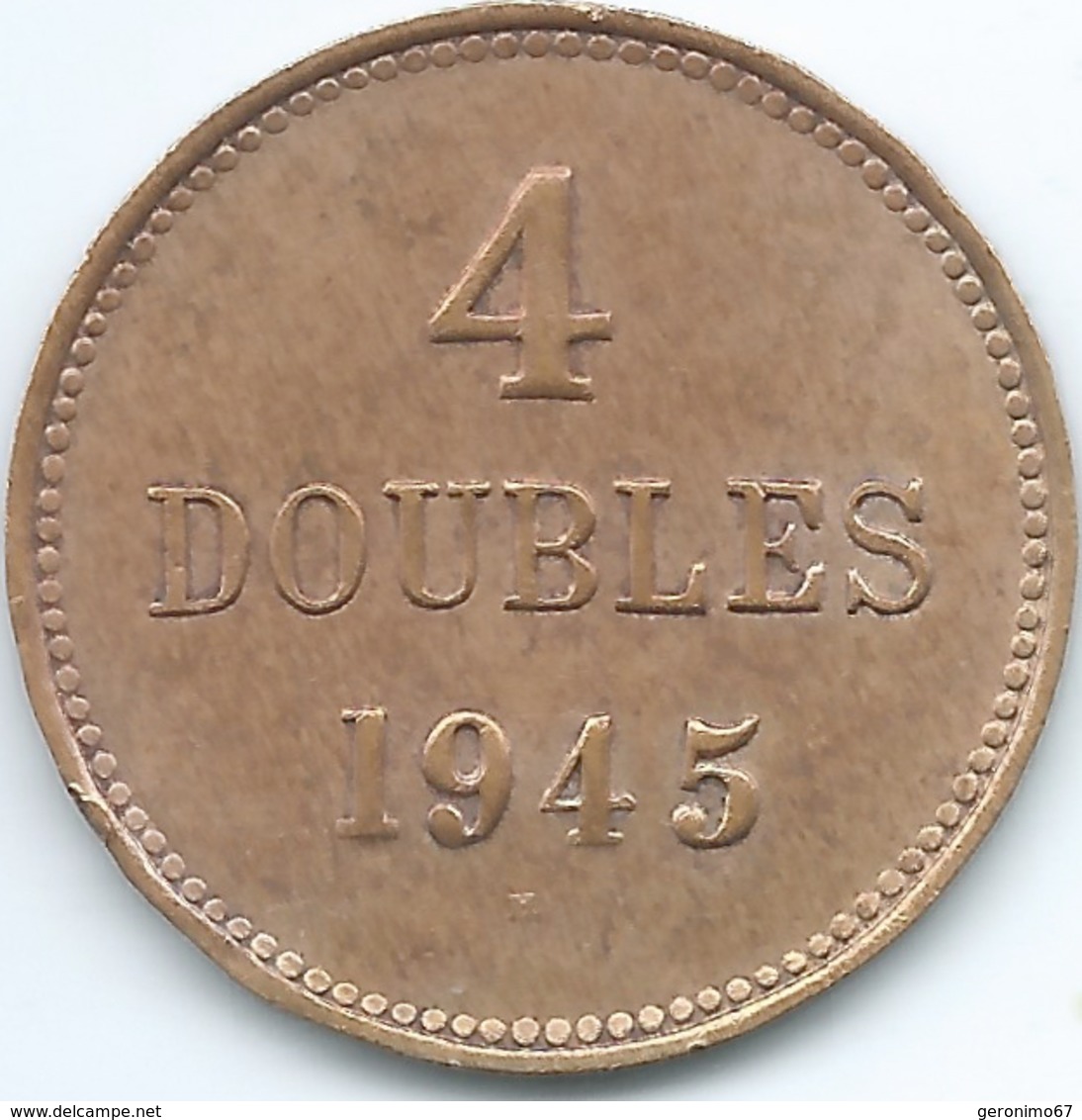 Guernsey - 1945 - 4 Doubles - KM13 - Guernsey