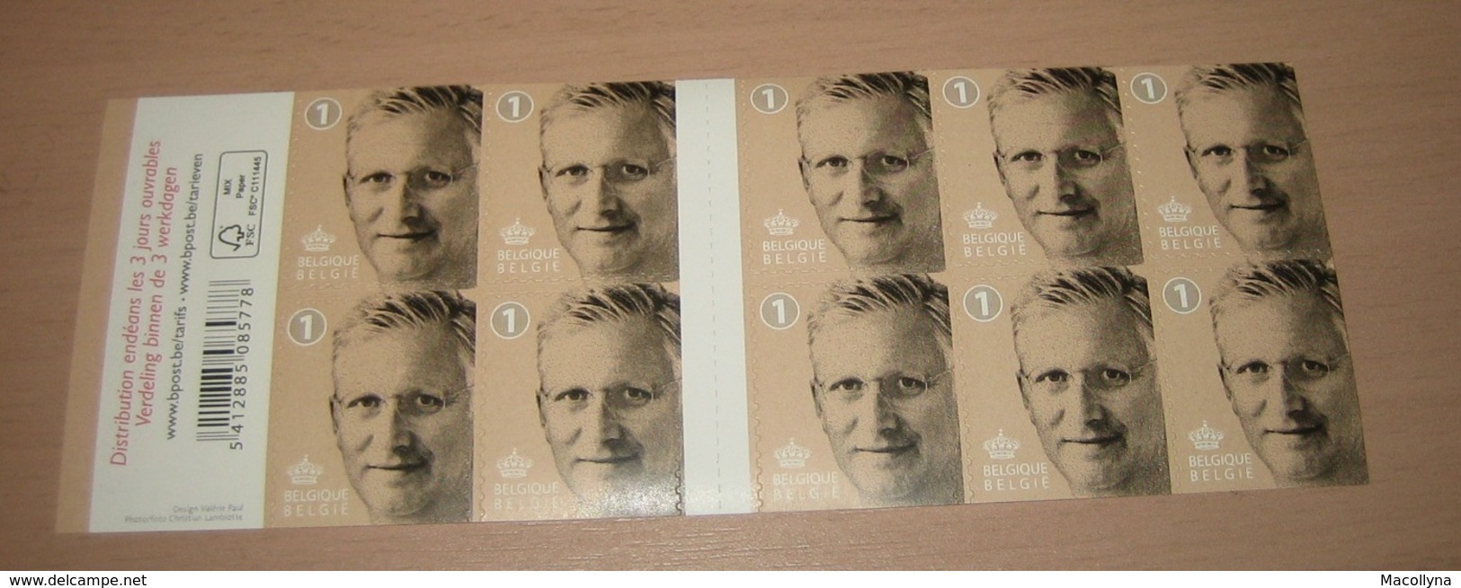 België - Belgique 2019:  Boekje / Carnet  Koning Filip  Postfris  MNH  Roi Philippe** - Unclassified