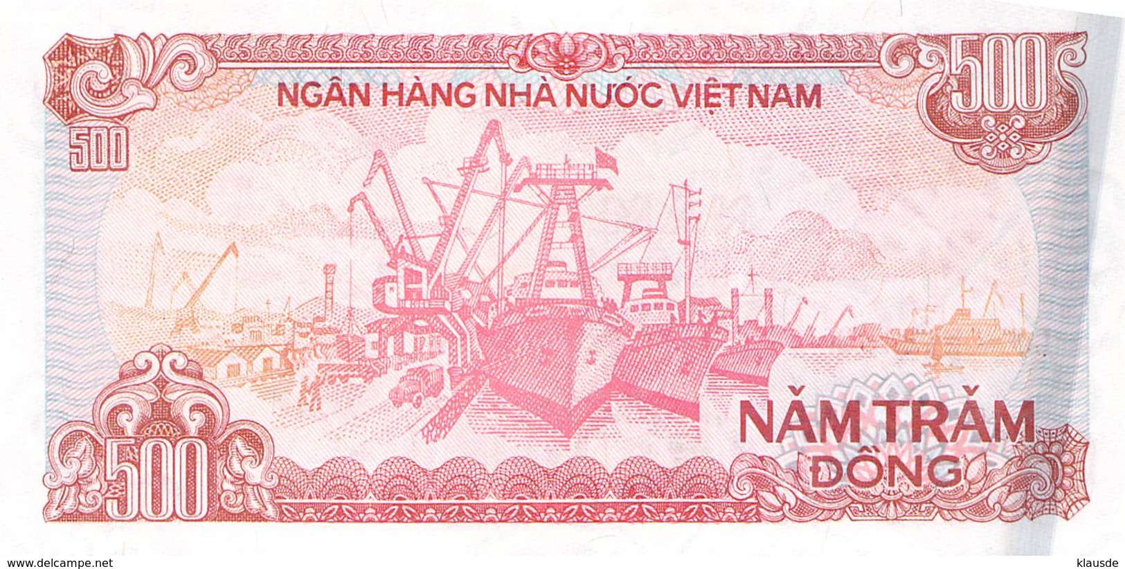 500 Dong Vietnam 1988 UNC - Vietnam