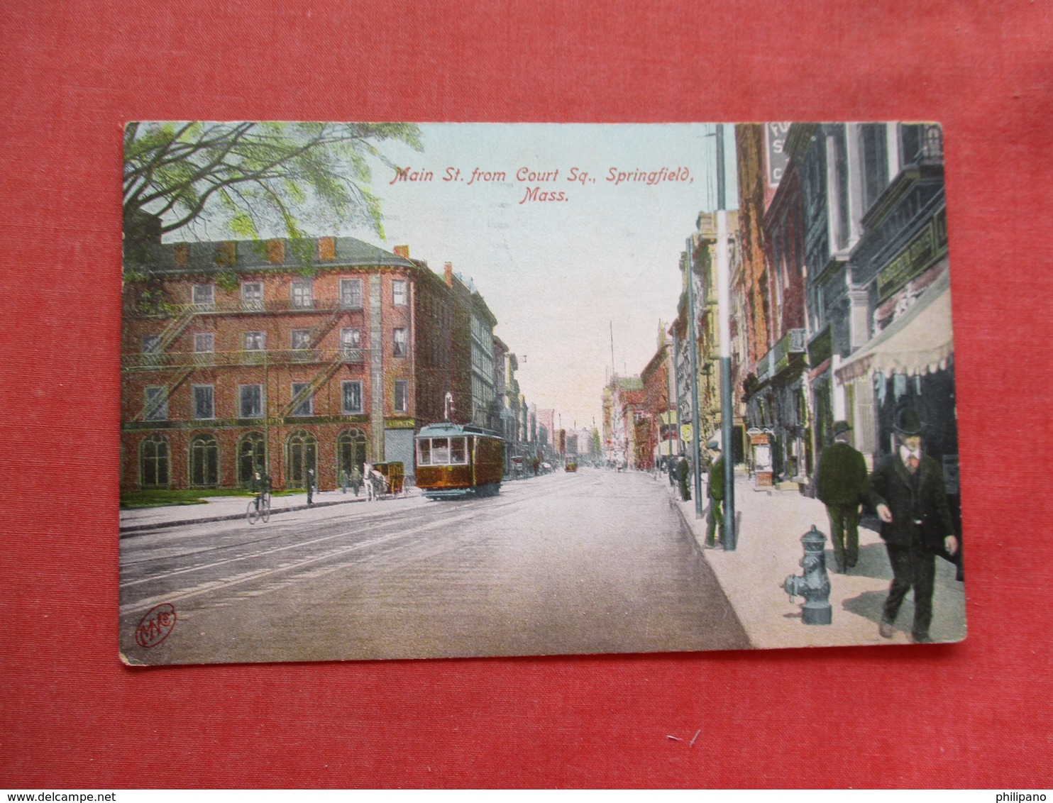 Main Street Trolley  Massachusetts > Springfield    -ref 3410 - Springfield