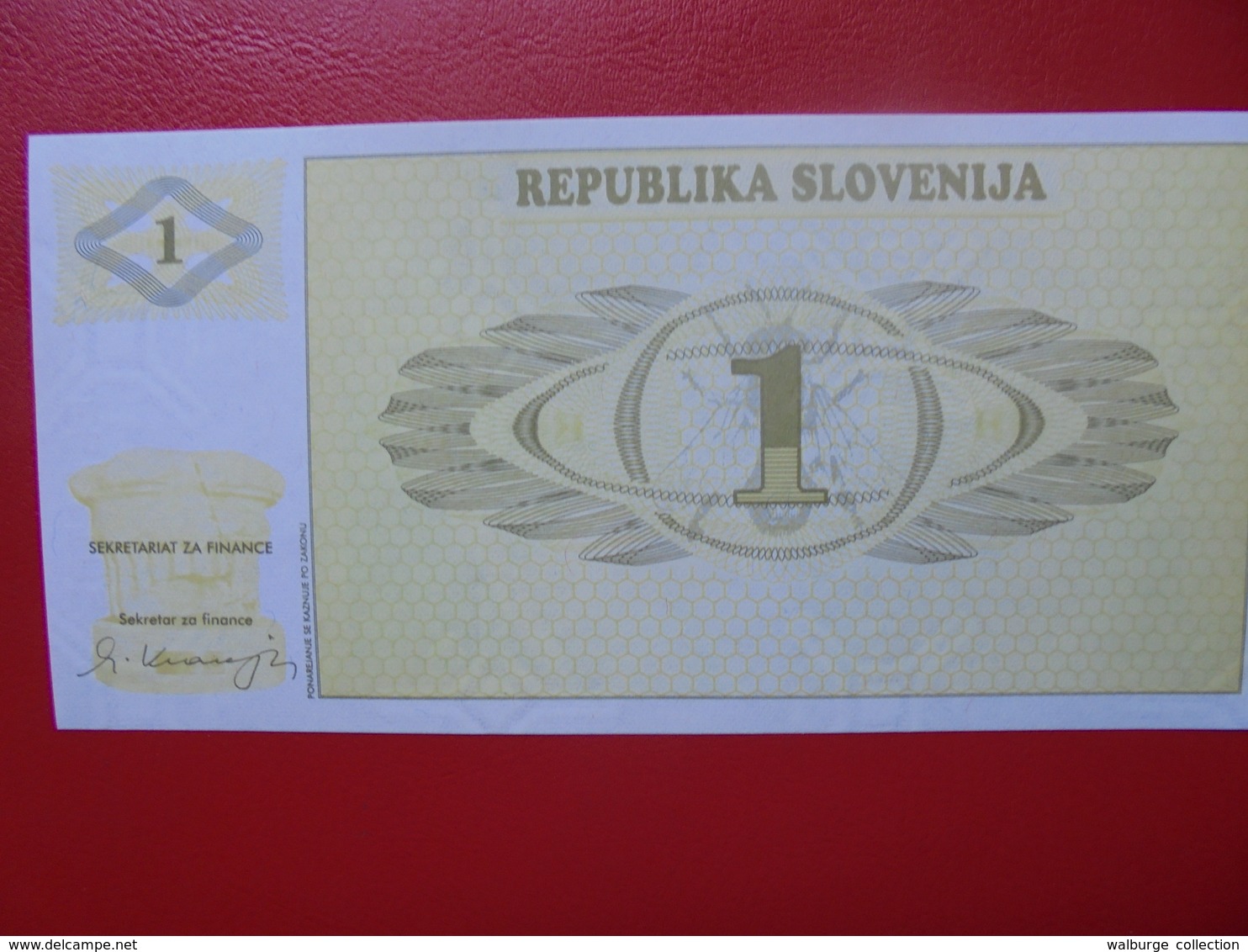 SLOVENIE 1 TOLAR 1990 PEU CIRCULER/NEUF - Slovenië