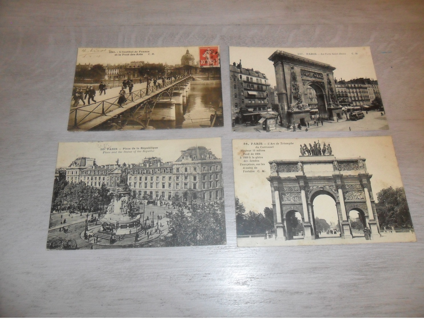 Beau lot de 60 cartes postales de France  Paris   Mooi lot van 60 postkaarten van Frankrijk  Parijs  - 60 scans