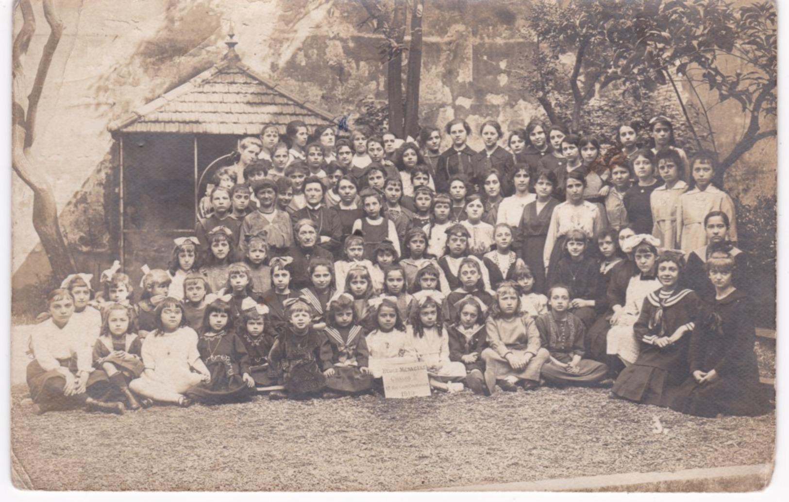 71  Saône Et Loire - Ecole Ménagère De CHALON-sur-SAÔNE - 12 Rue Léon Couturier -  Année 1919 - Ecoles