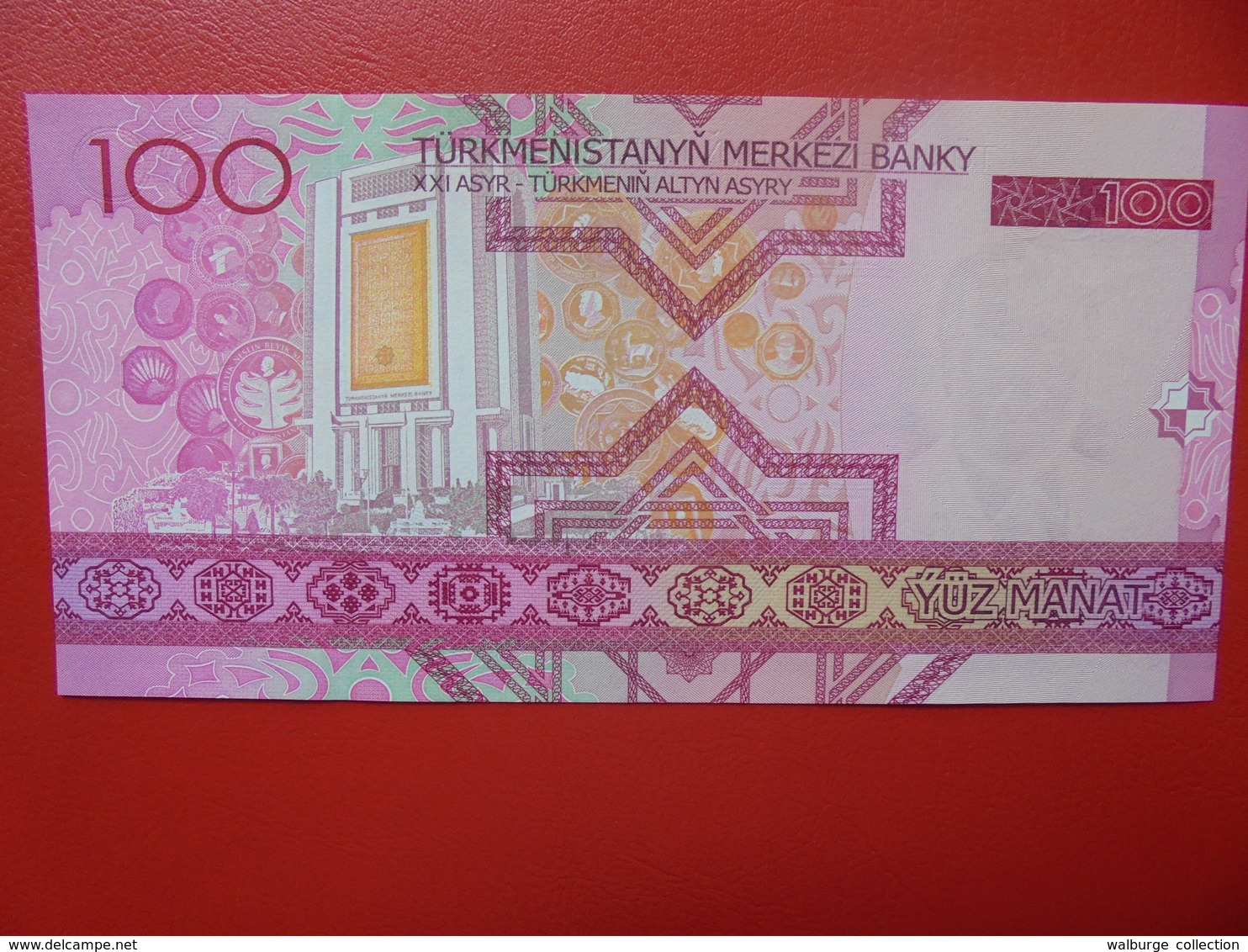 TURKMENISTAN 100 MANAT 2005 PEU CIRCULER/NEUF - Turkménistan