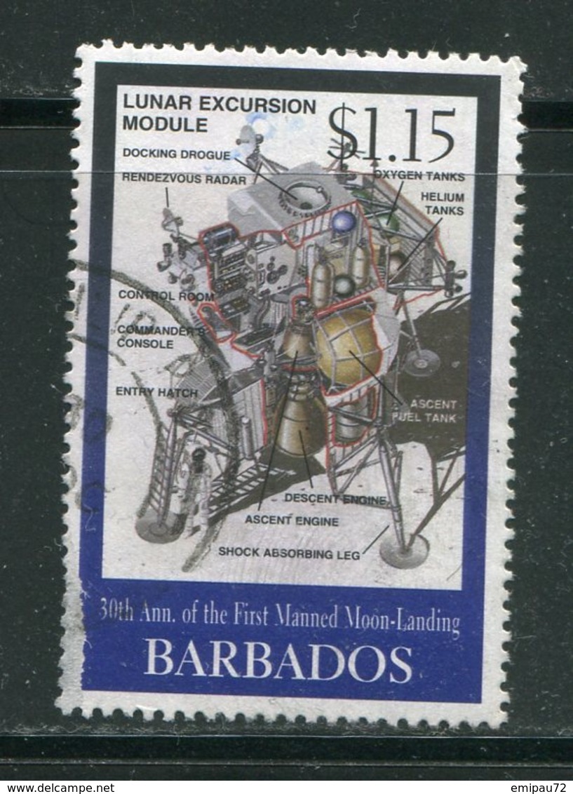 BARBADES- Y&T N°1004- Oblitéré - Barbados (1966-...)