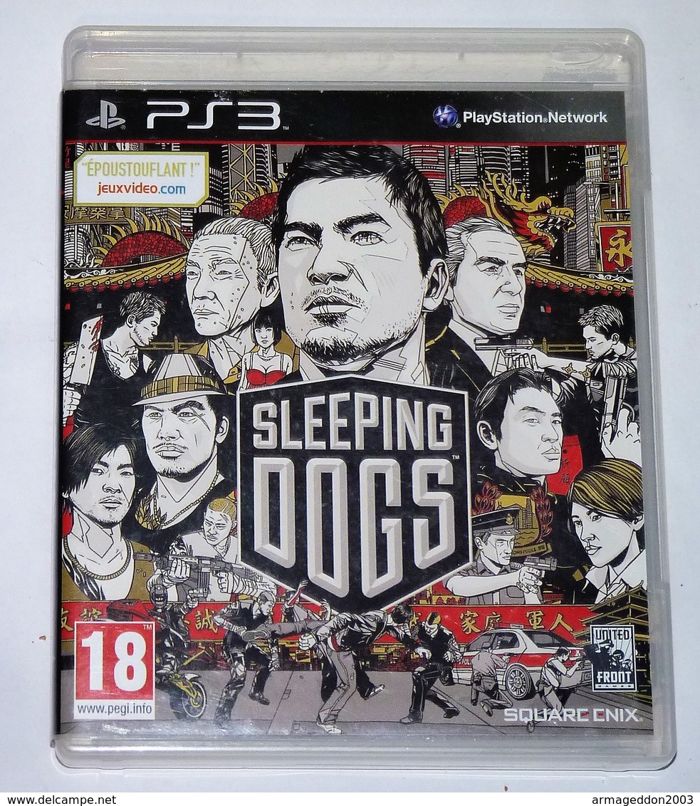 JEU PS3 SLEEPING DOGS COMPLET / FONCTIONNE / FRANCE PAL - PS3
