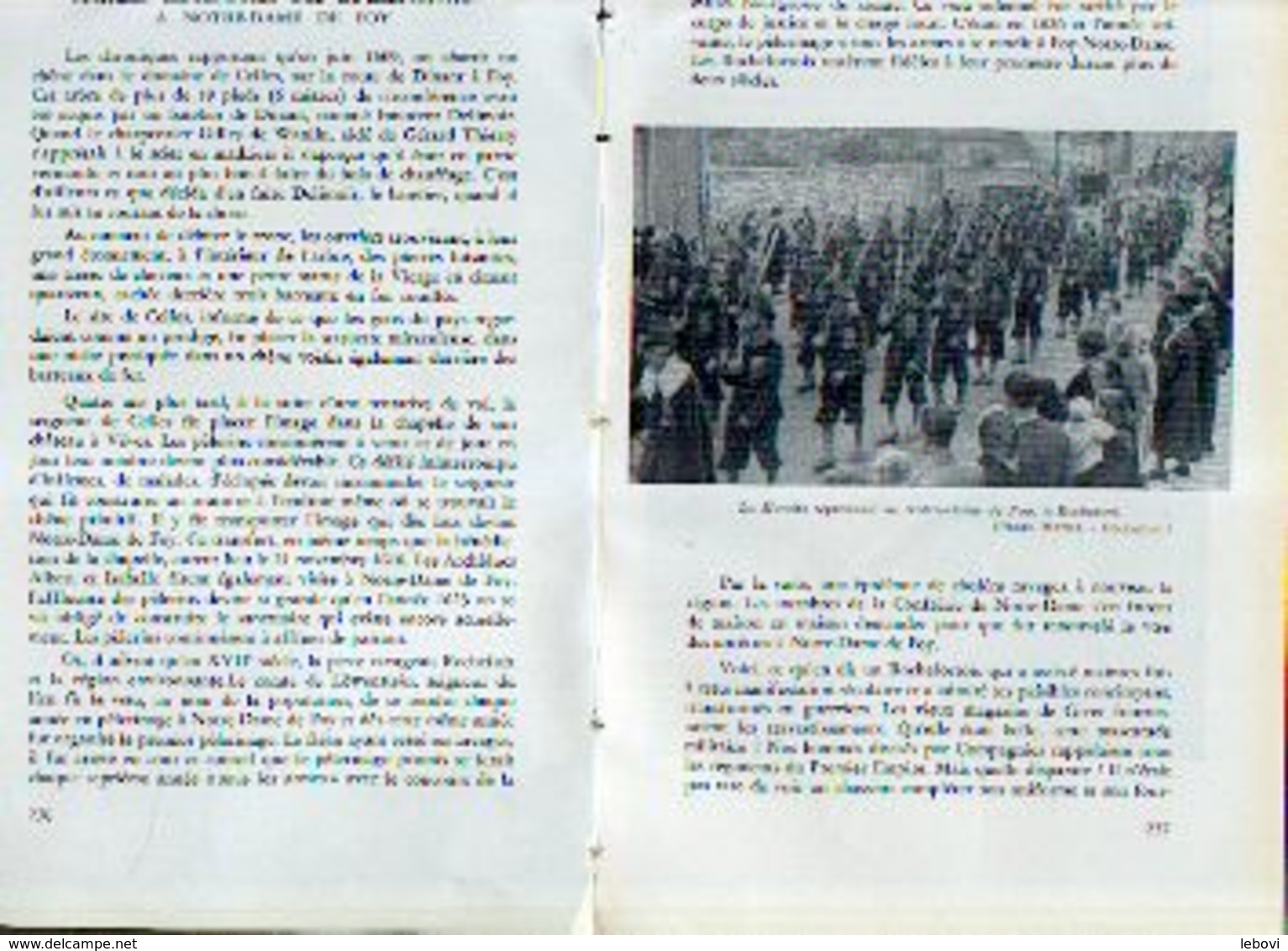 : (ROCHEFORT) «Marche Septennale à Notre-Dame De Foy» -  Article De 4 Et 1/2 Pages Avec 2 Illustrations (1963) - Storia