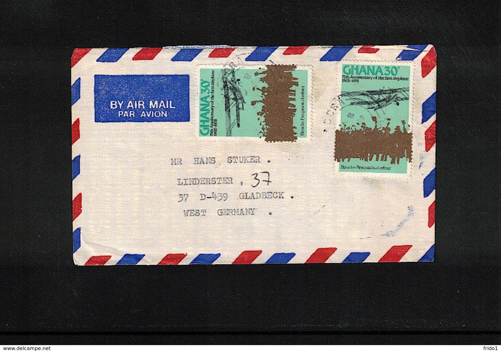 Ghana Interesting Airmail Letter - Ghana (1957-...)