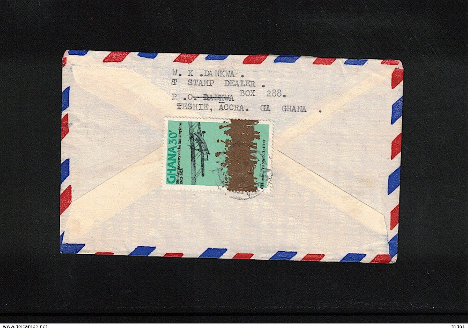 Ghana Interesting Airmail Letter - Ghana (1957-...)