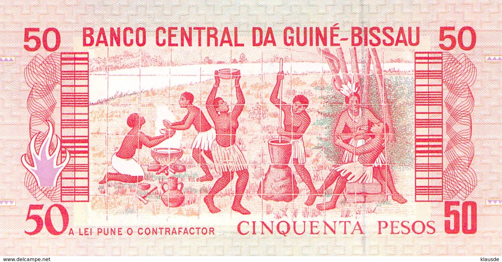 50 Pesos Guines-Bissau 1990 UNC - Guinee-Bissau