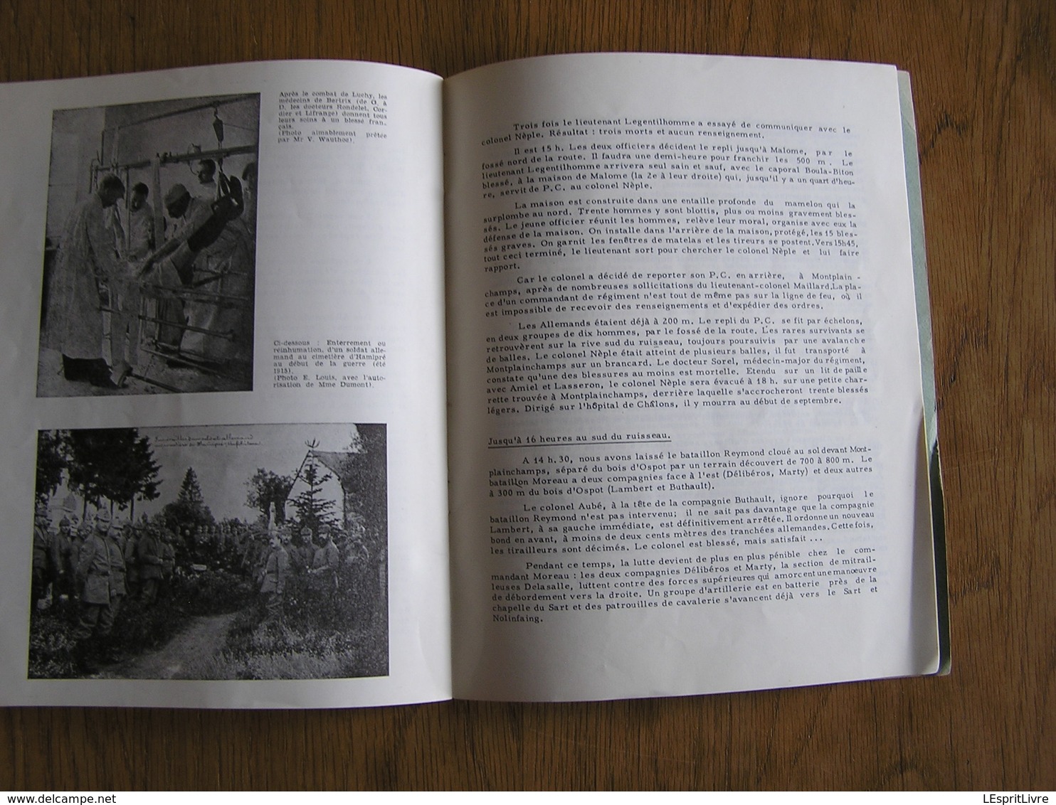 LE COMBAT DE LONGLIER 20 Août 1914 Et LA BATAILLE DE NEUFCHÂTEAU 22 Août 1914 Guerre 14 18 Ardenne Armée Française