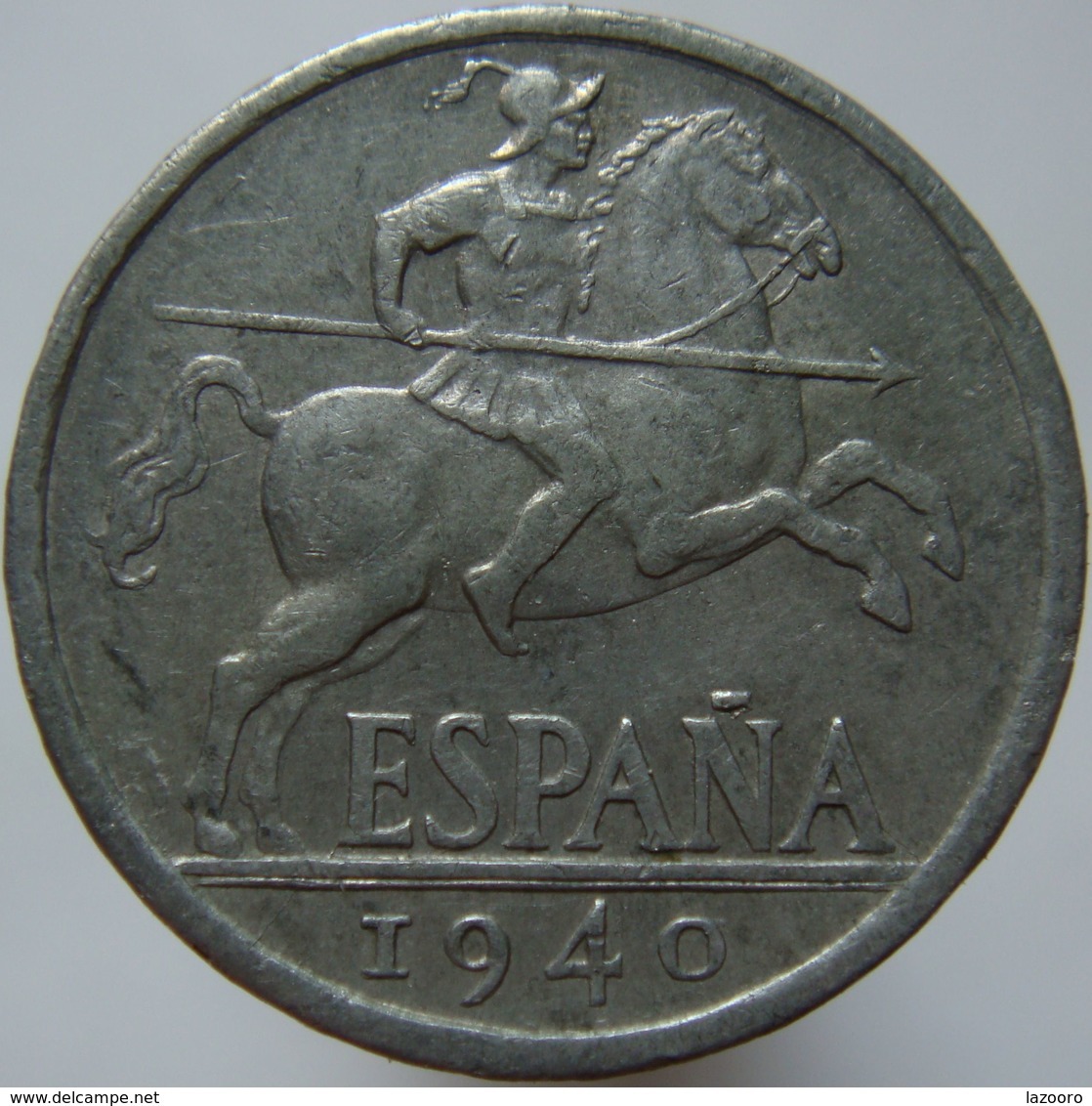 Spain 10 Centimos 1940 VF / XF - 10 Centimos