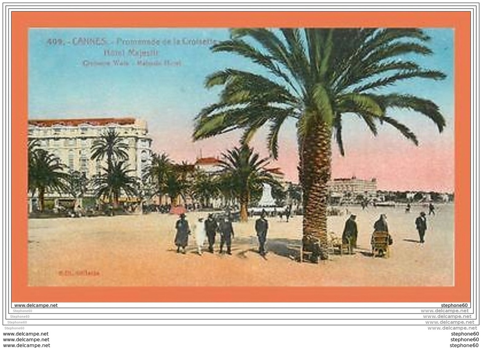 A638 / 585 06 - CANNES Promenade De La Croisette Hotel Majestic - Cannes