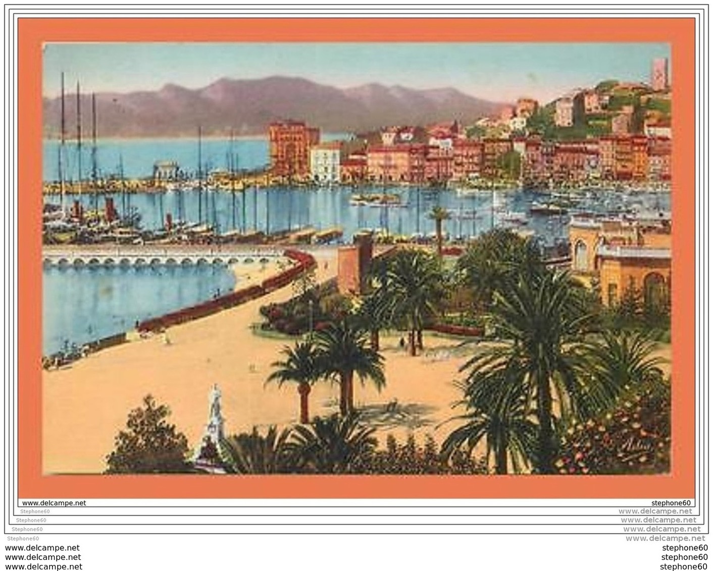 A615 / 211 06 - CANNES Port Et L'Esterel - Cannes