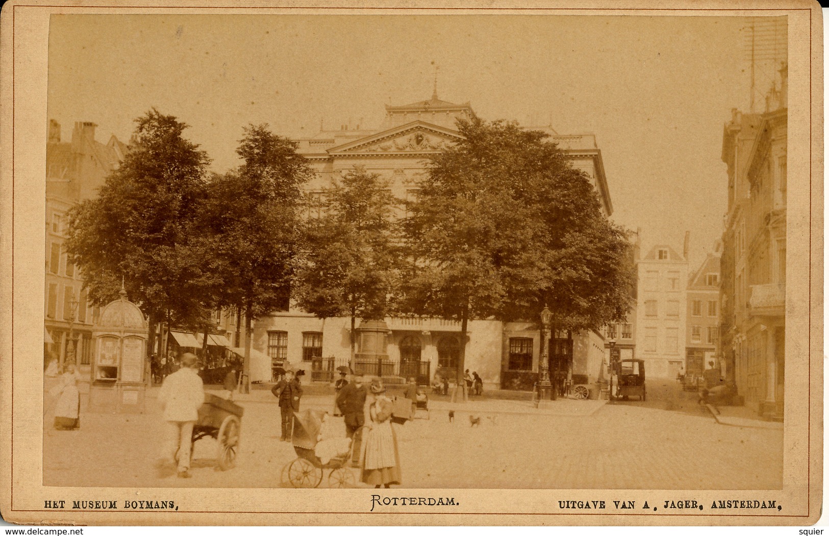 Rotterdam, Jager, Museum Boymans, Kiosk - Oud (voor 1900)