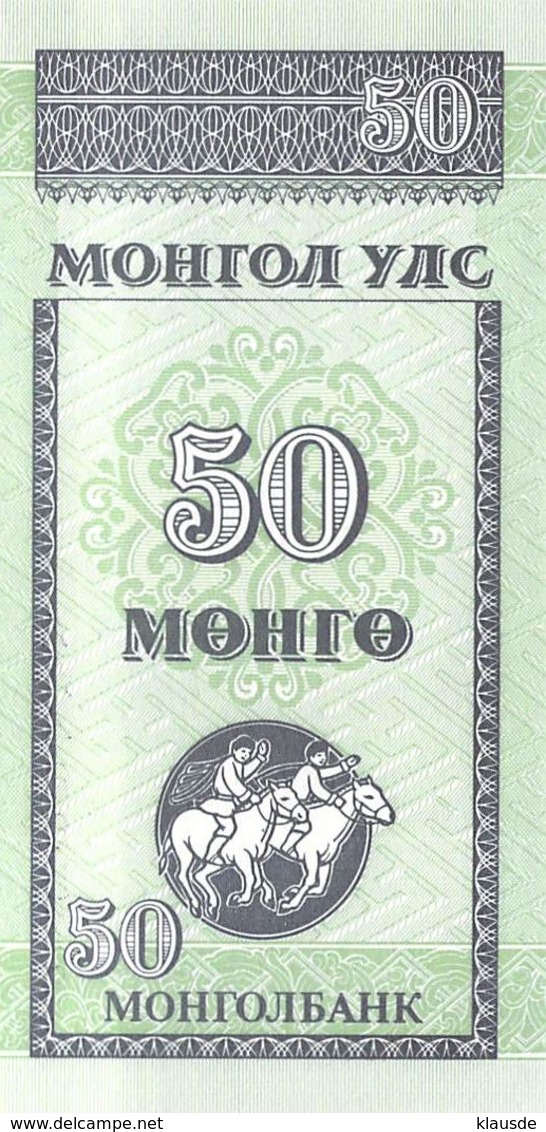 50 Mohro Mongolei 1993 UNC - Mongolei