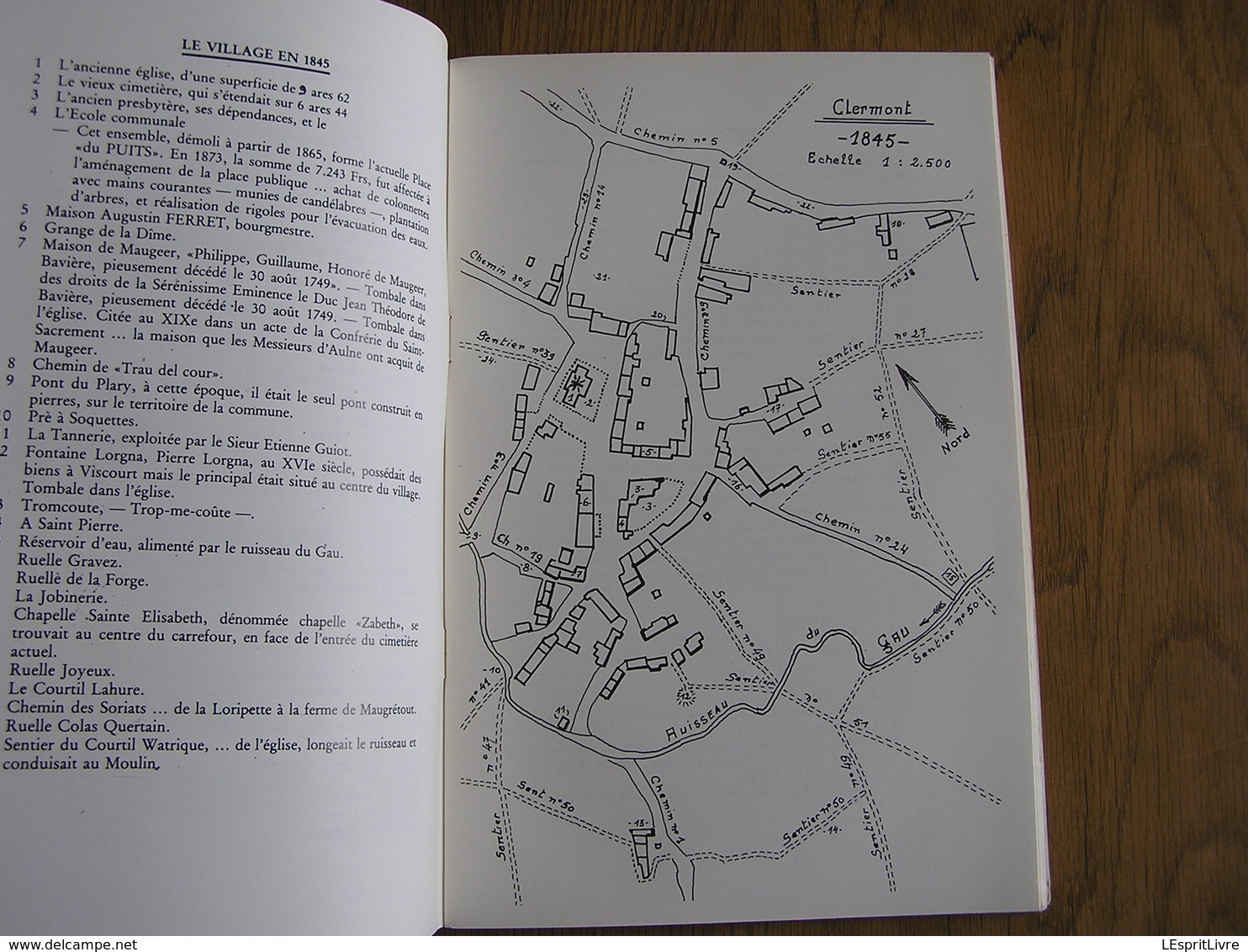 CLERMONT 150 ANS D' HISTOIRE  Régionalisme Brasserie de la Tour Agaise Brasseur Jeu de Balle Guerre 14 18 Ecole Fanfare