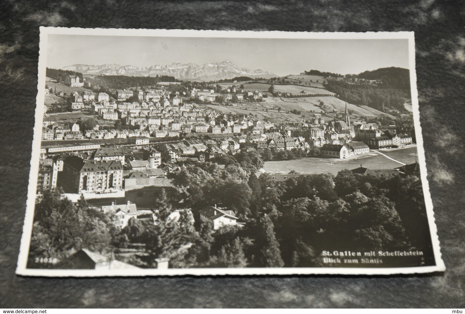 6324     ST. GALLEN MIT SCHEFFELSTEIN - Sankt Gallen