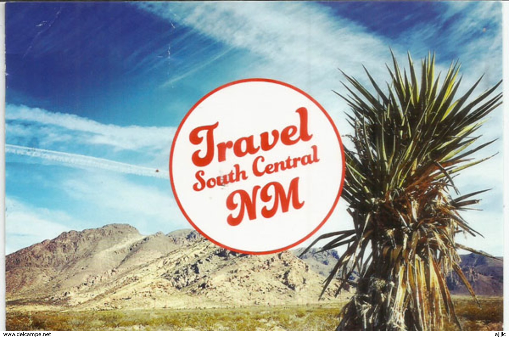 Travel South Central New-Mexico !  Postcard USA Sent To Andorra, With Arrival Postmark - Autres & Non Classés