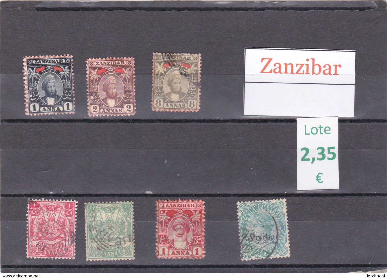 Tanzania    Zanzibar  -  Lote  7  Sellos Diferentes  - 6/3368 - Tanzania (1964-...)