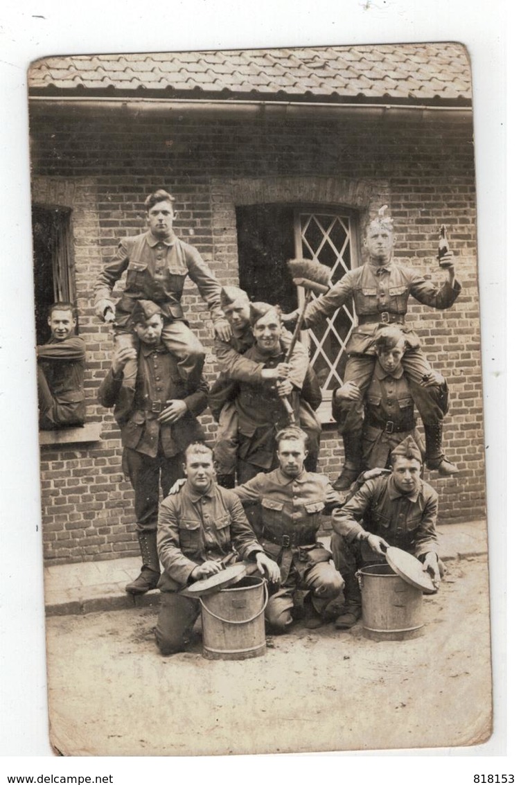 Soldaten Uit Temse In Beverlo? Te Identificeren (uit Album Met Foto's V Temse) - Personnages