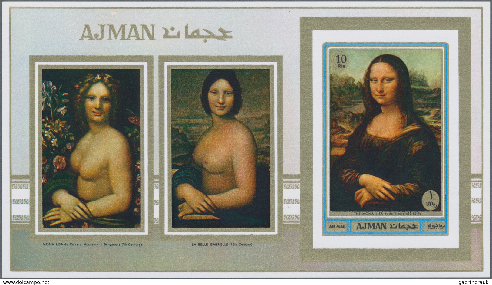 Adschman / Ajman: 1970/1971, MNH Accumulation Of SOME THOUSAND Souvenir Sheets/de Luxe Sheets, Mainl - Ajman