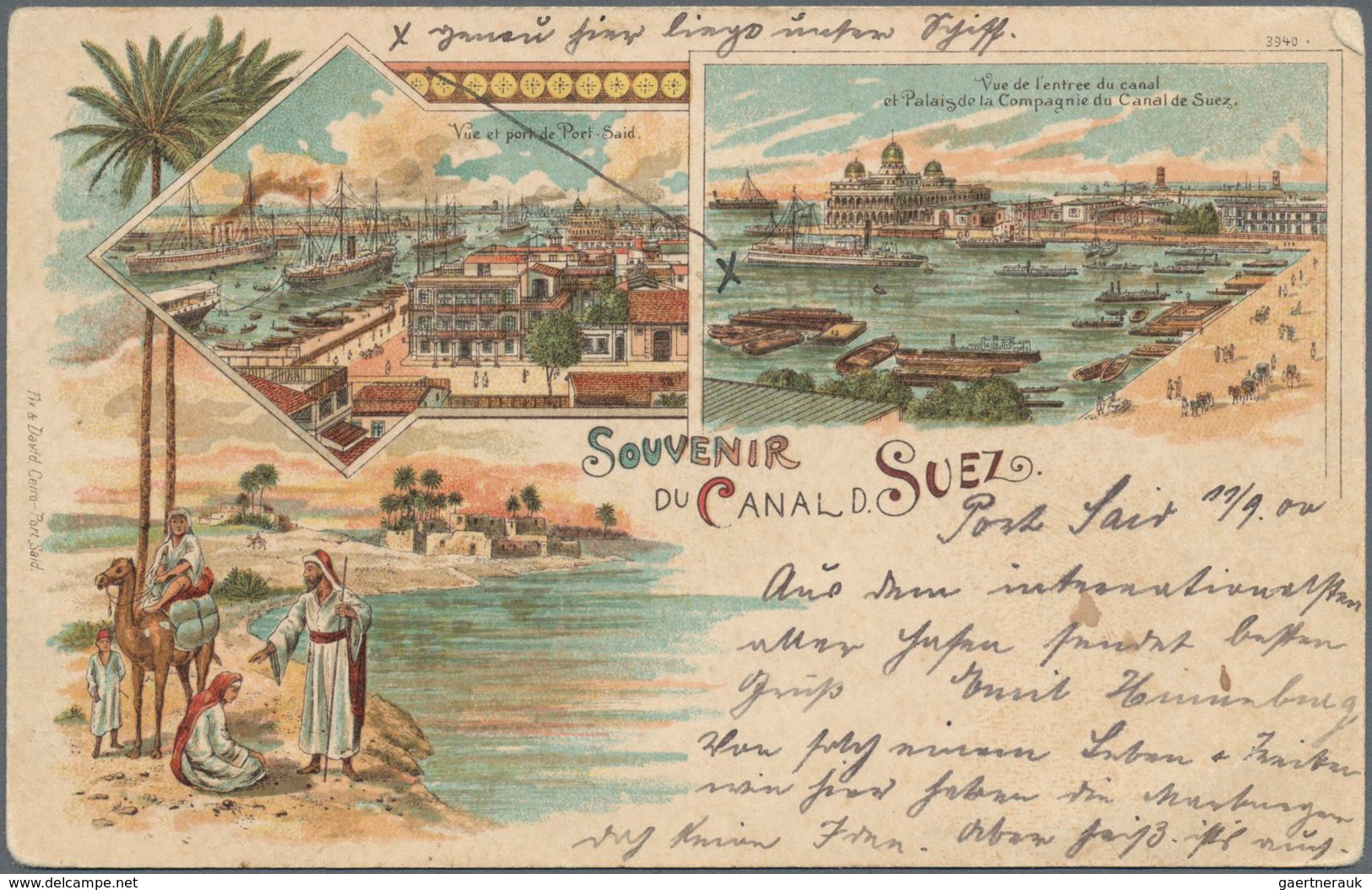 Ägypten: 1900/1930 (ca.), collection of apprx. 290 ppc. in an album, nice range of different views,