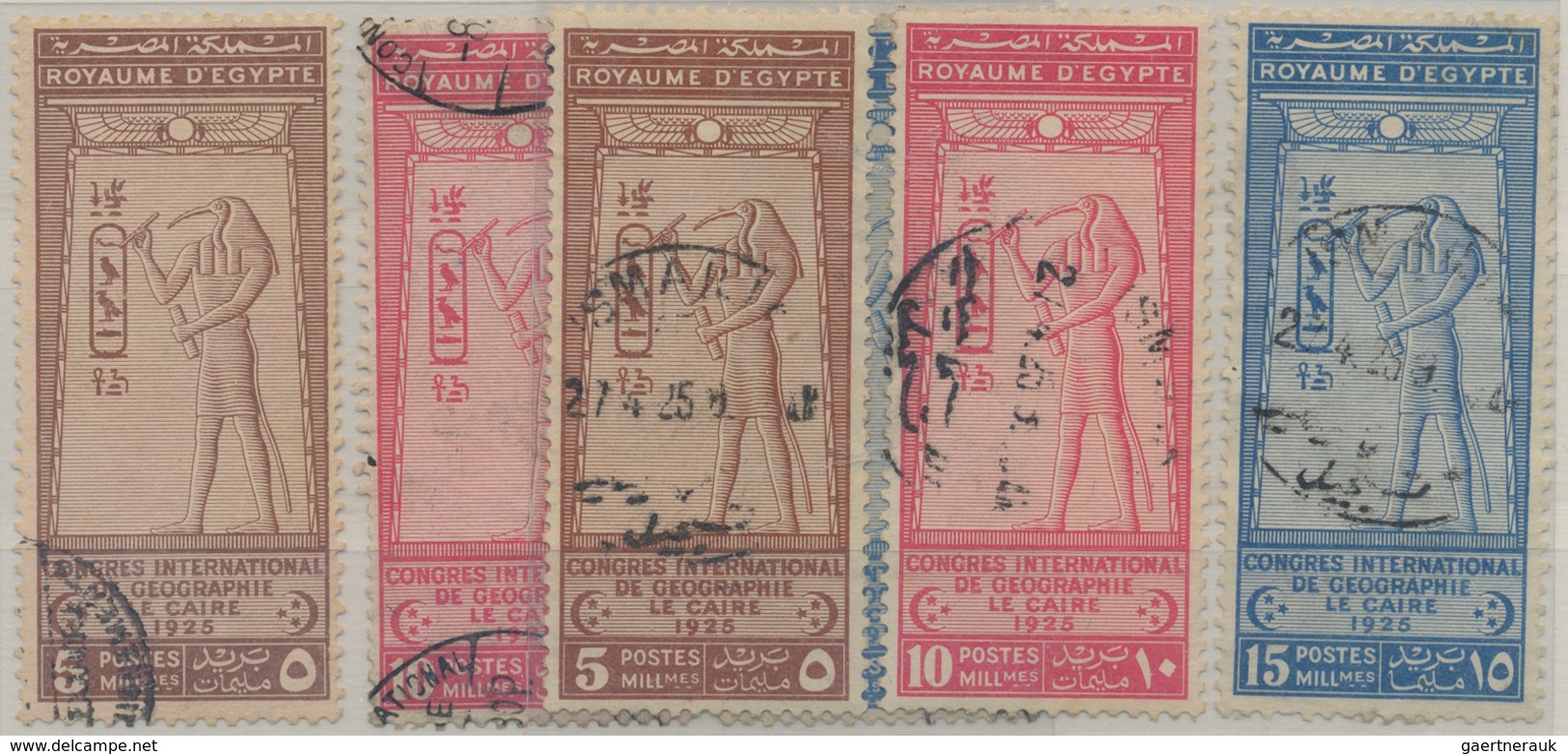 Ägypten: 1930/1990 (ca.), Comprehensive Mint And Used Accumulation On Stockcards. Completely Uncheck - 1866-1914 Khedivaat Egypte