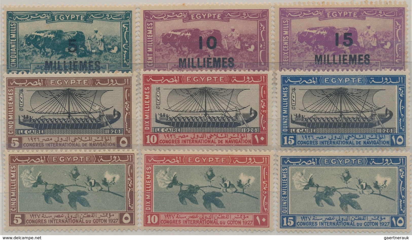 Ägypten: 1930/1990 (ca.), Comprehensive Mint And Used Accumulation On Stockcards. Completely Uncheck - 1866-1914 Khedivato De Egipto