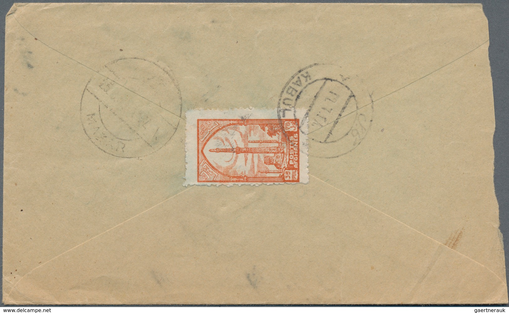 Afghanistan: 1928/1968, about 120 covers including a great deal of registered airmail with emphasis