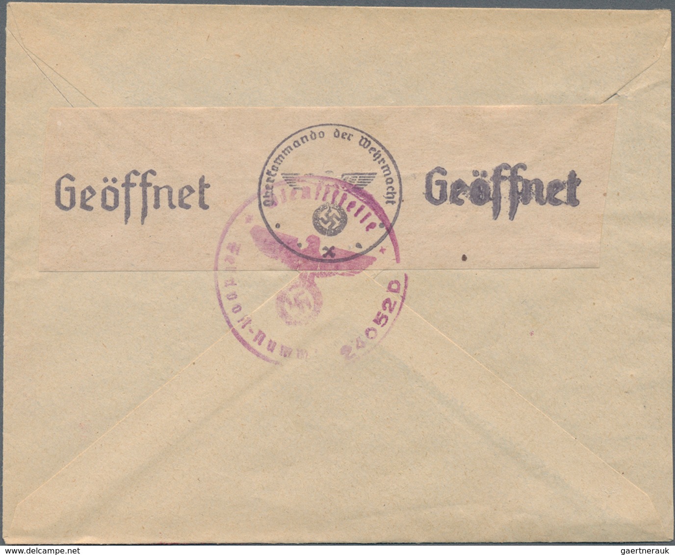 Algerien: 1940/44 Ca. 460 Letters Mainly To The Red Cross In Geneva, Almost Everything With Various - Ongebruikt