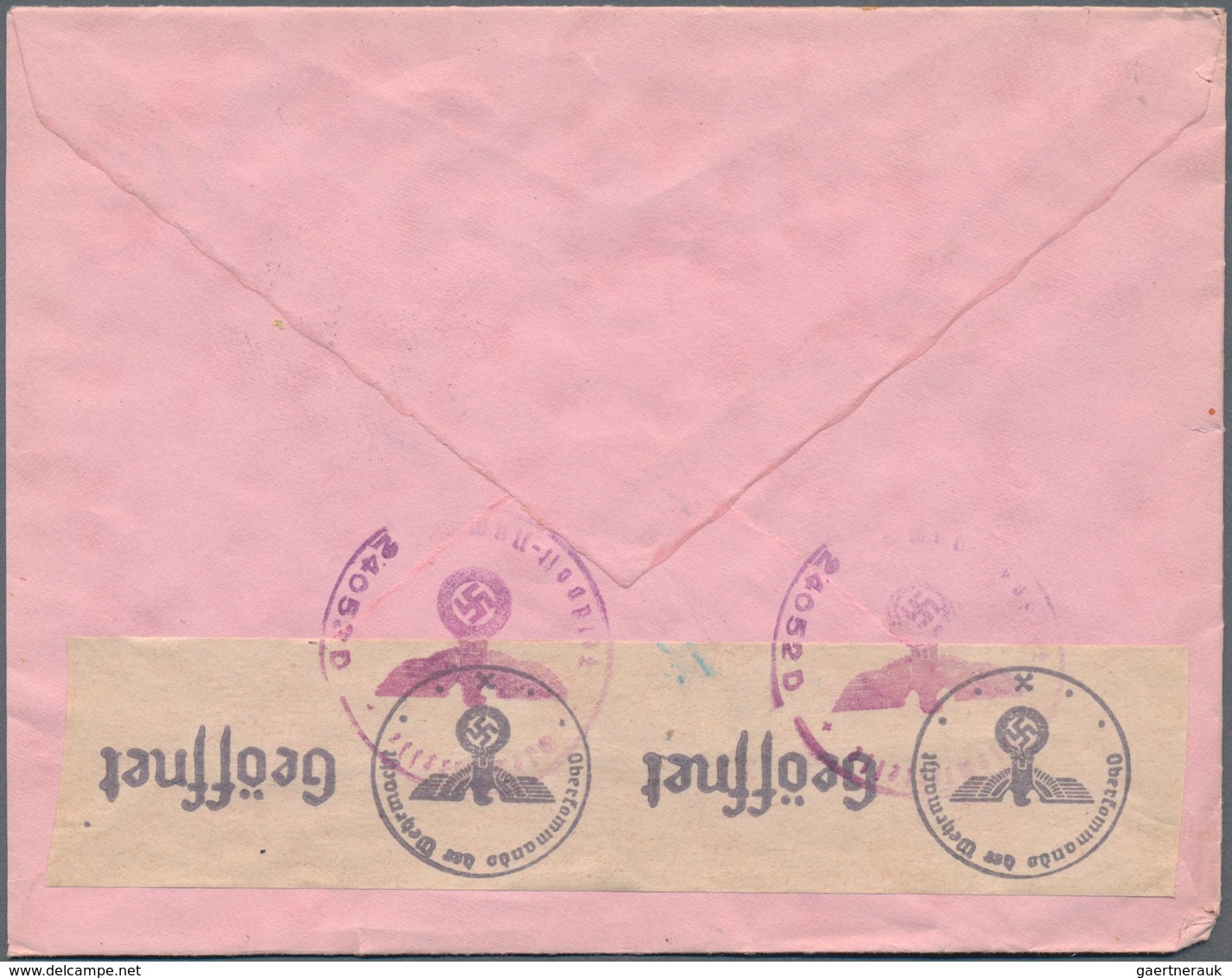 Algerien: 1940/44 Ca. 460 Letters Mainly To The Red Cross In Geneva, Almost Everything With Various - Ungebraucht