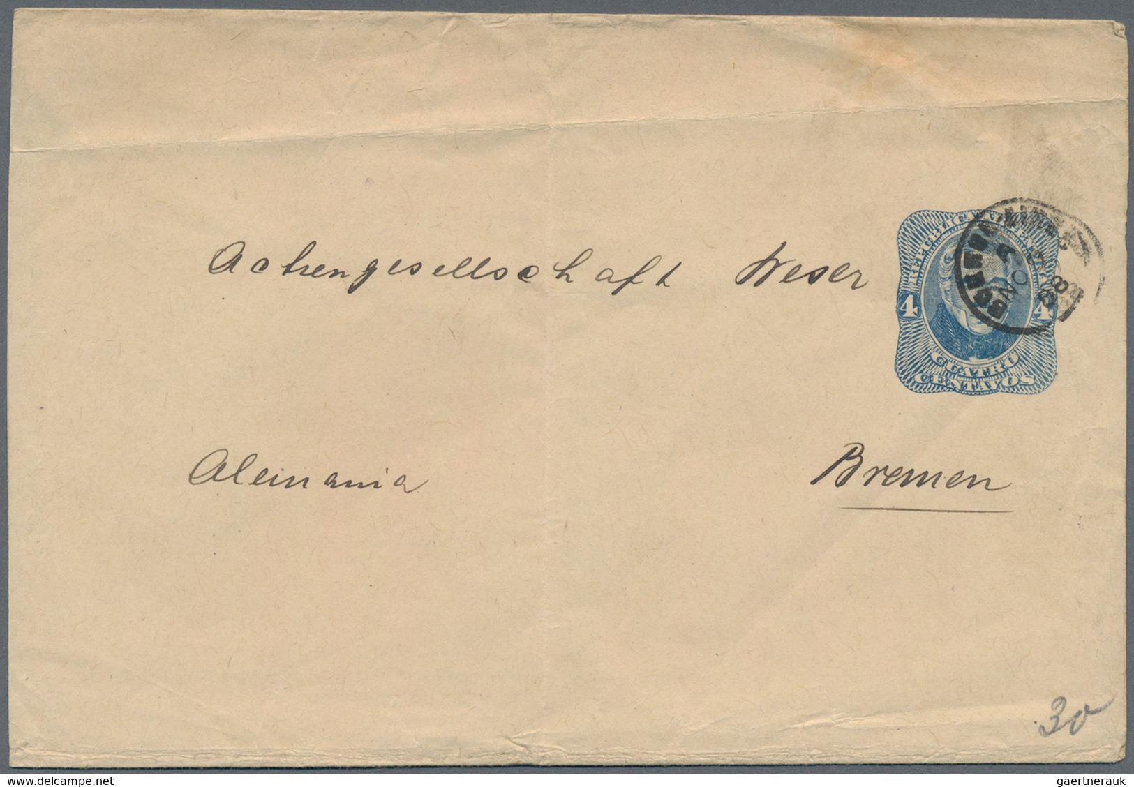 Argentinien - Ganzsachen: 1890/1903, Lot Of Apprx. 58 Used And Unused Stationeries, Comprising Cards - Postal Stationery