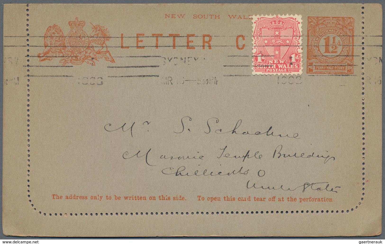 Australische Staaten: 1856/1908 (ca.), accumulation with about 150 covers and postal stationeries (p