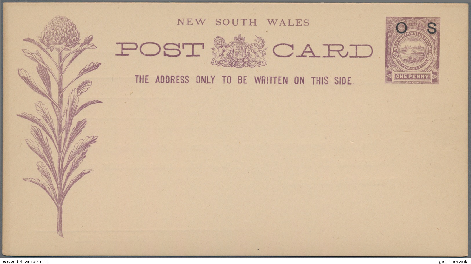 Neusüdwales: 1875/1900 (ca.), duplicated accumulation with about 550 POSTAL STATIONERIES with severa