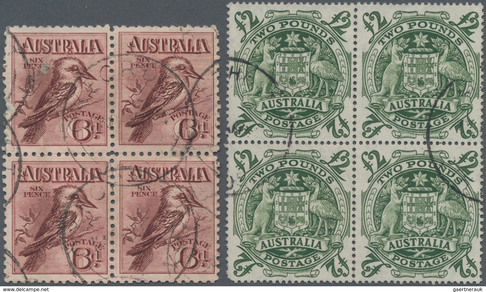 Australien: 1913/1995 (ca.), Collection In Five KABE Albums With Many Better Items Starting With Nic - Verzamelingen