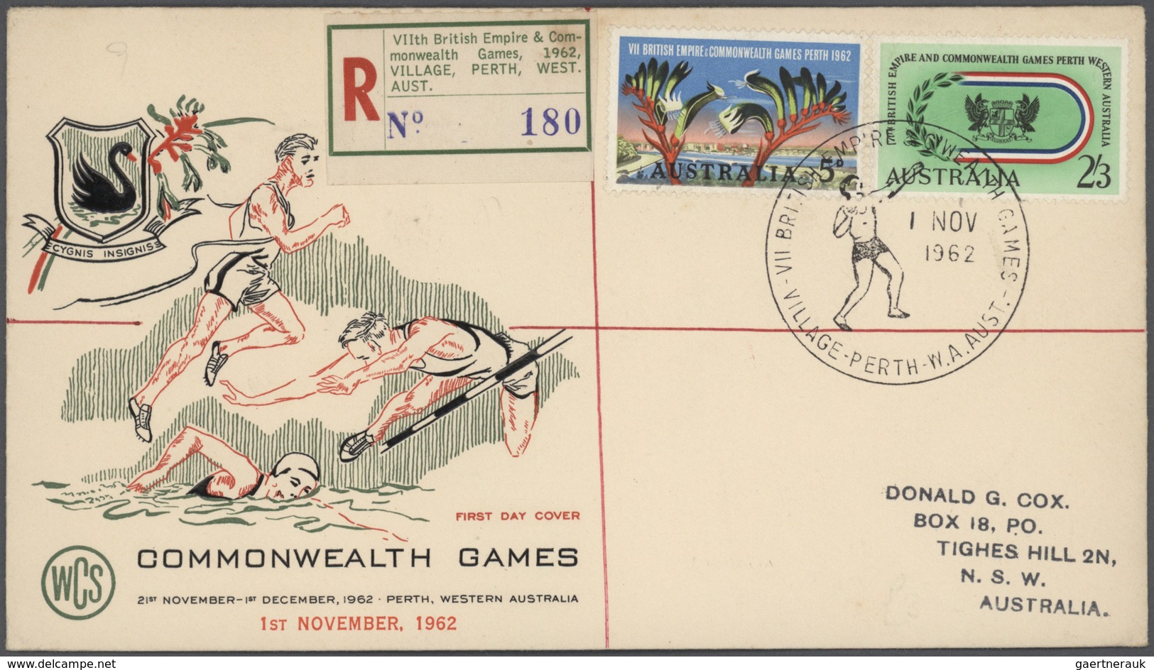 Australien: 1915/2005 (ca.), accumulation with about 620 covers and postal stationeries incl. severa